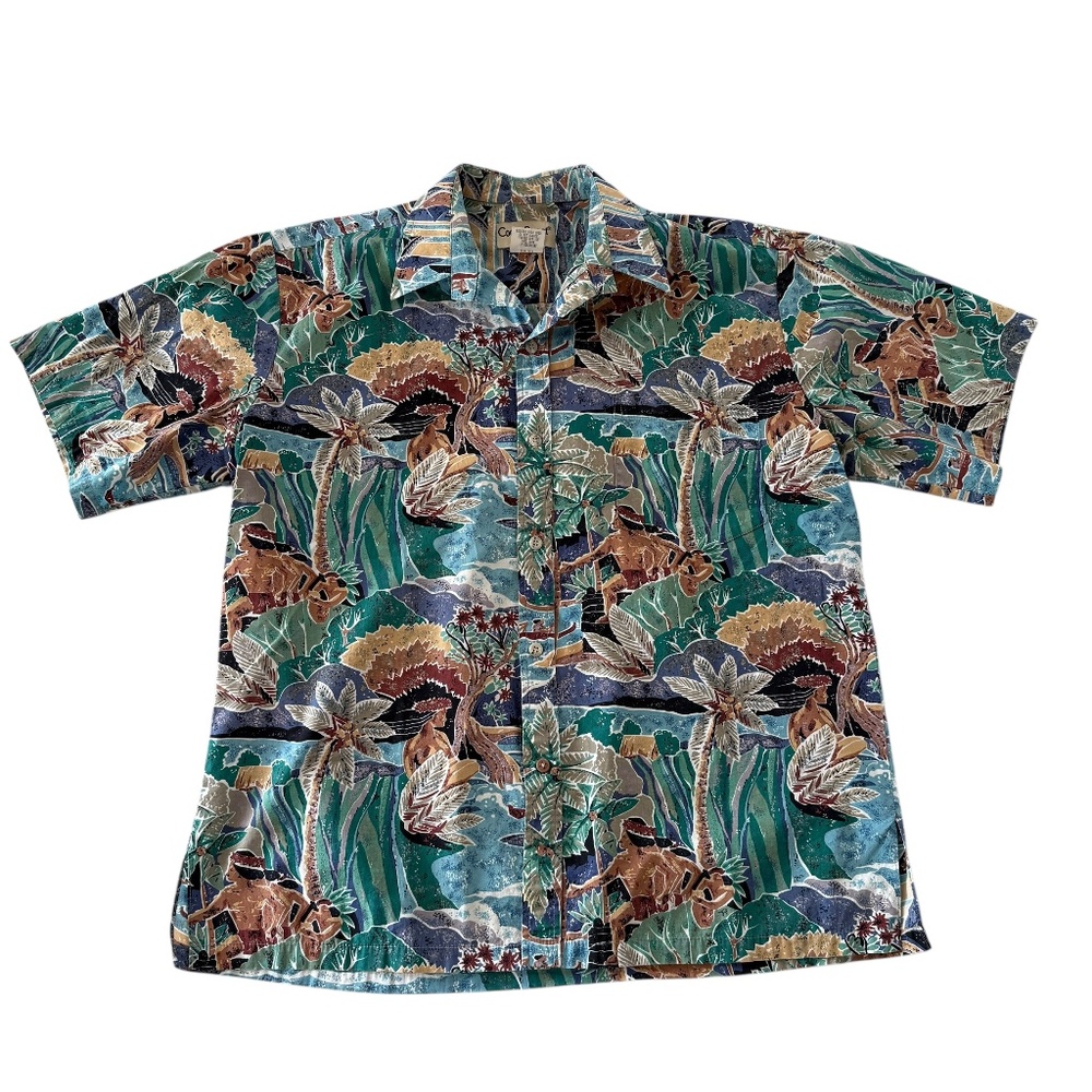 90’S QUIKSILVER ALOHA SHIRT SIZE: FITS LIKE LARGE